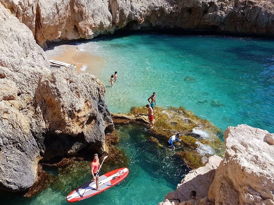 Sup activities at Costa Blanca