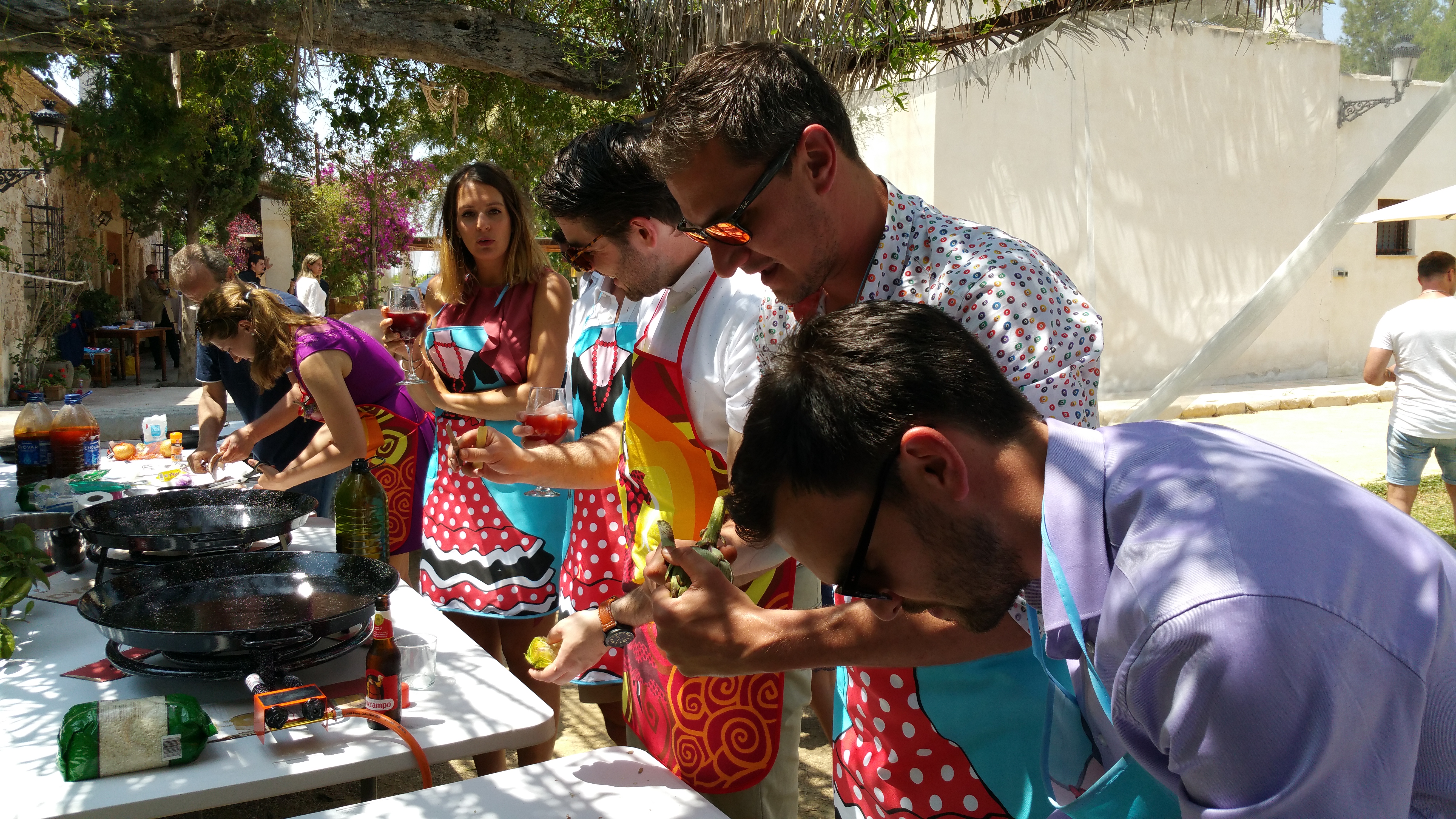 Paella Workshop with Sangria or Tinto de Verano